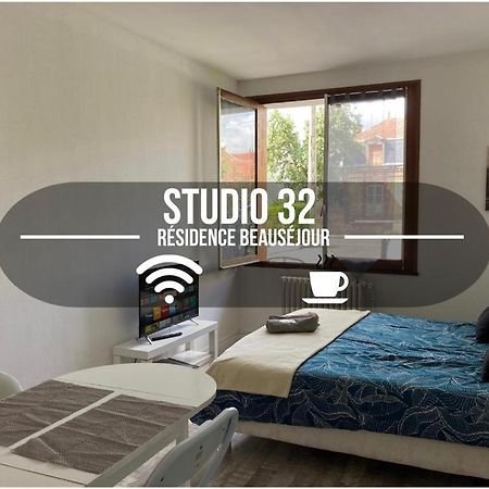Studio 32 - Residence Beausejour - Fibre Wifi - Proche Centre Ville Troyes Exteriör bild